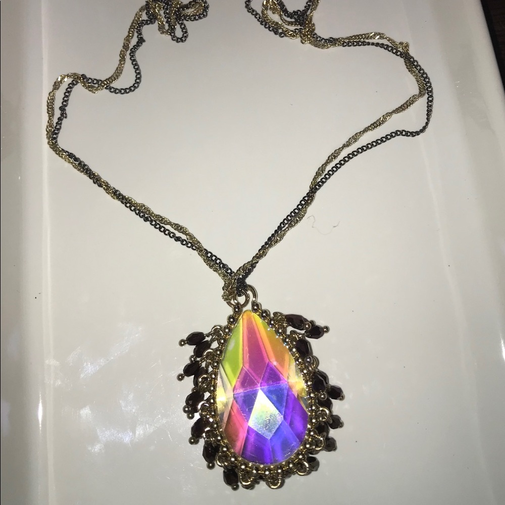 Sparkly Gemstone Necklace